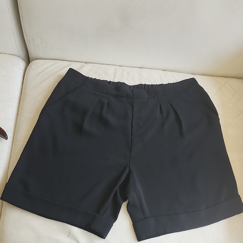 Chaus Black High Waist Women's Shorts